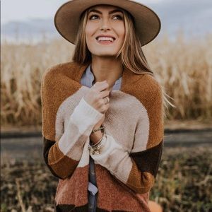 Roolee Bermuda Colorblock Cardigan